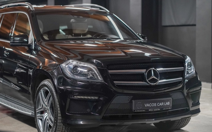 Mercedes-Benz GL cena 179000 przebieg: 158000, rok produkcji 2012 z Pobiedziska małe 704